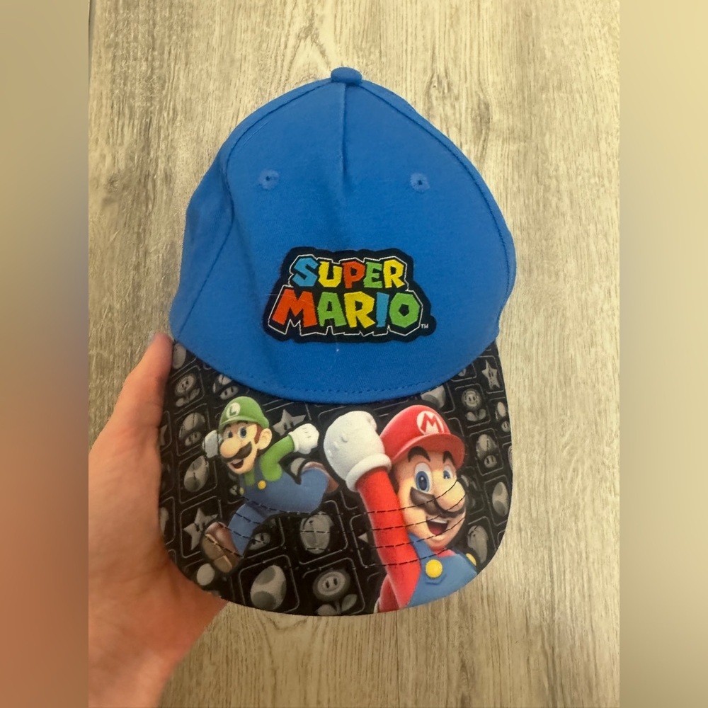 Nintendo Kids Super Mario Blue Hat